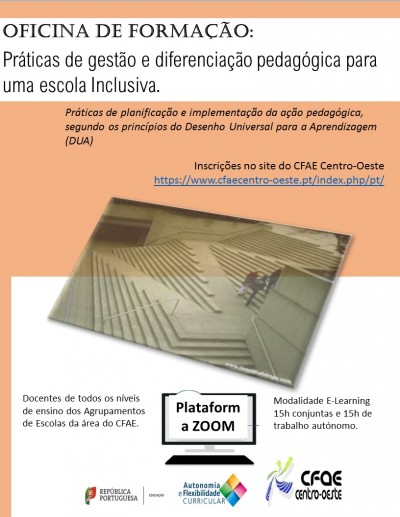 07NF2021 - Práticas de gestão e diferenciação pedagógica para uma escola inclusiva